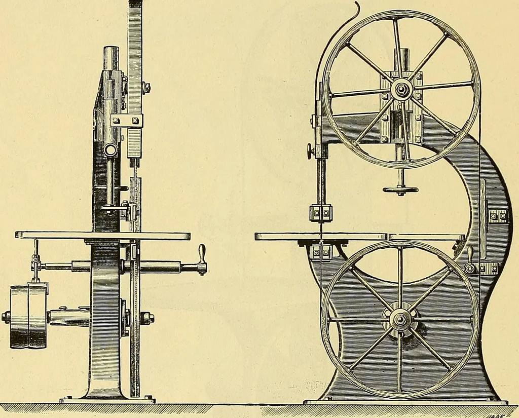 An illustration from Gear's illustrated catalogue of wood and iron working machinery, 1872, leaf 78
