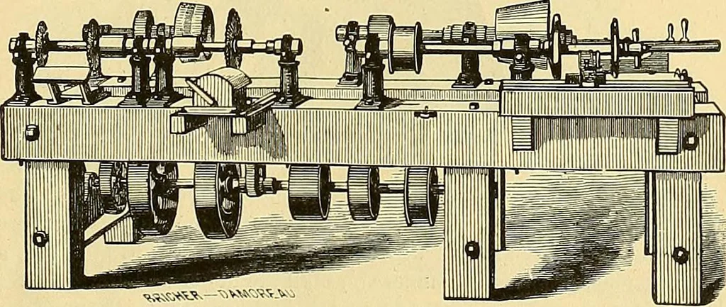 An illustration from Gear's illustrated catalogue of wood and iron working machinery, 1872, leaf 87