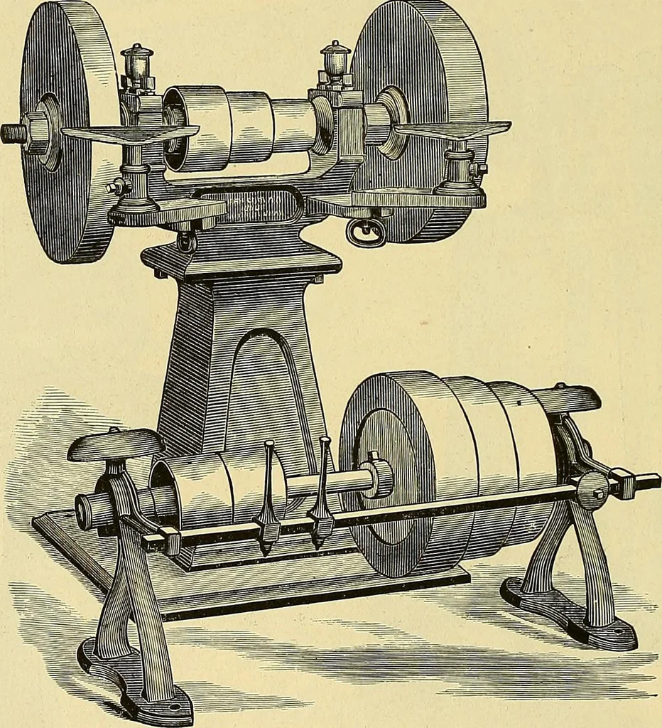 An illustration from Gear's illustrated catalogue of wood and iron working machinery, 1872, leaf 94