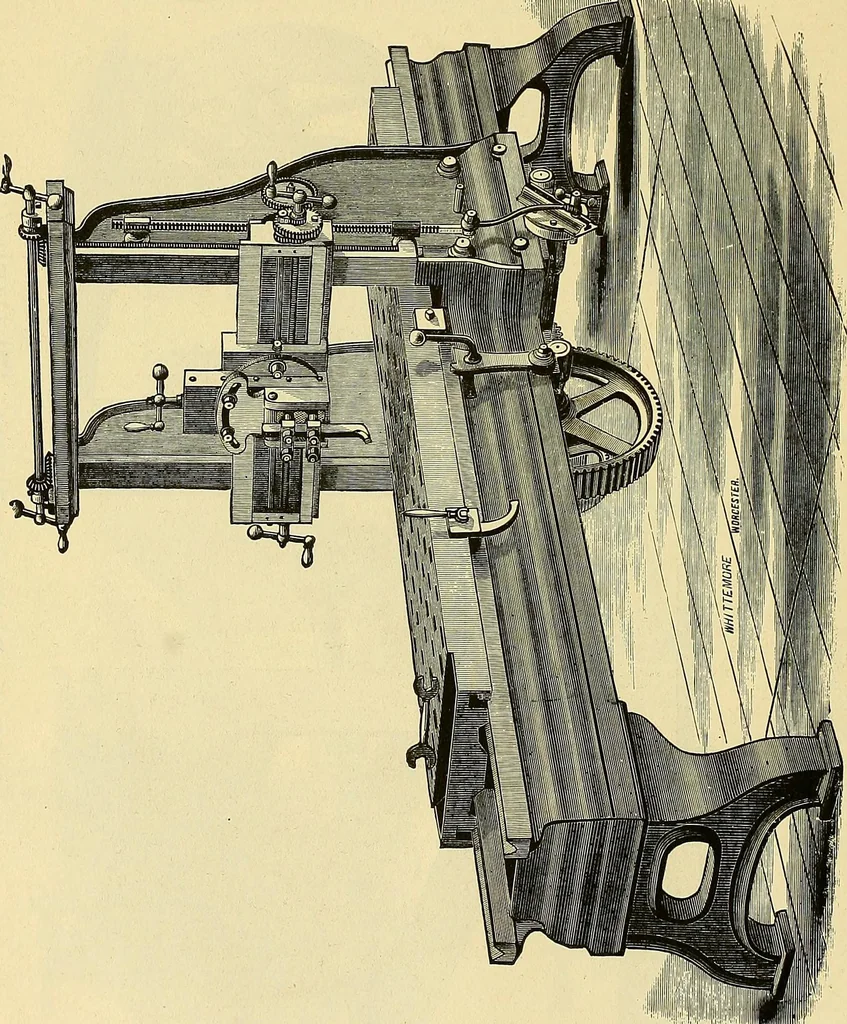 An illustration from Gear's illustrated catalogue of wood and iron working machinery, 1872, leaf 96