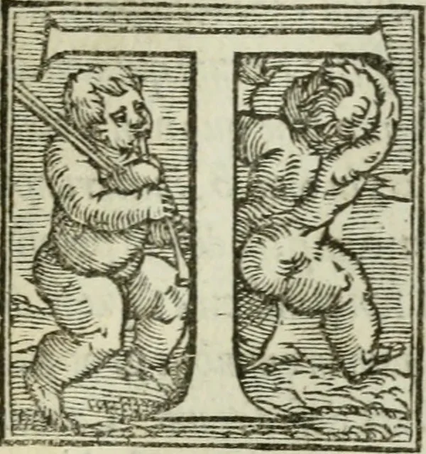An illustration from Geberis philosophi perspicacissimi, summa perfectionis magisterii in sua natura ex Bibliothecae Vaticanae exemplari undecunq[ue] : emendatissimo nuper edita, cum quorundam capituloru[m], vasorum, & fornacum, in uolumine aliàs mendosissimè impresso omissorum : libriq[ue] inuestigationis magisterij & testamenti eiusdem Geberis, ac Aurei triu[m] uerborum libelli et Auicennae summi medici & acutissimi philosophi mineralium additio[n]e castigatissima, 1542, leaf 20