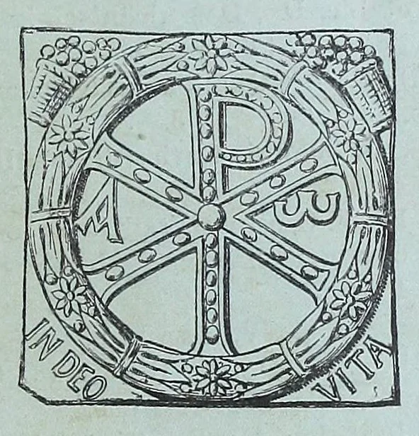 An illustration from Gebet und Bild in frühchristlicher Zeit, 1902, leaf 1