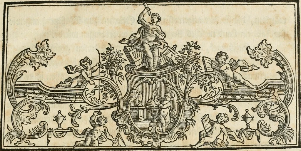 An illustration from Gedanken über die Nachahmung der griechischen Werke in der Malerey und Bildhauerkunst, 1756, leaf 12