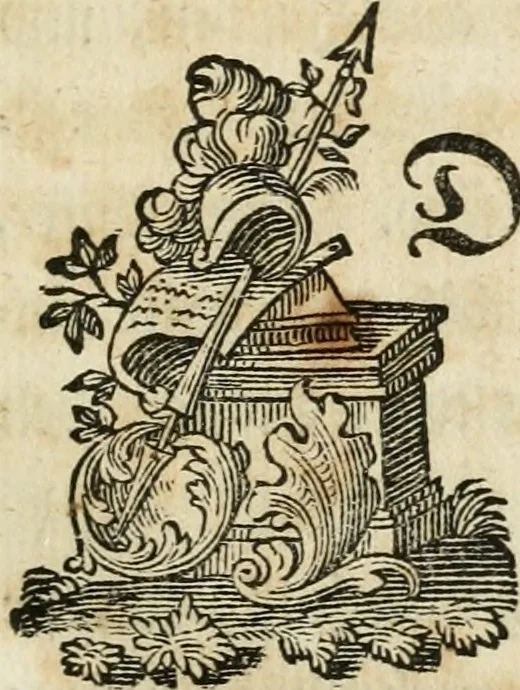 An illustration from Gedanken über die Nachahmung der griechischen Werke in der Malerey und Bildhauerkunst, 1756, leaf 12