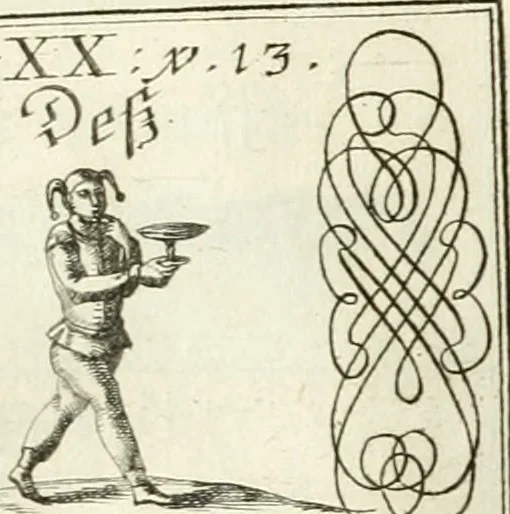 An illustration from Geistliche Herzens-Einbildungen inn zweihundert und fünfzig biblischen Figur-Sprüchen angedeutet : allen andächtige[n] Herze[n], u. der Tugent-Liebenden Jugent, zu einer Gottseligen Belustigung, auch denen Einfältigen, zu einer anmuthigen Vorstellung, unschweren Ergreiffung, und nuzlichen Fassung, auss allen canonischen Büchern der H. Schrifft ..., 1688, leaf 116