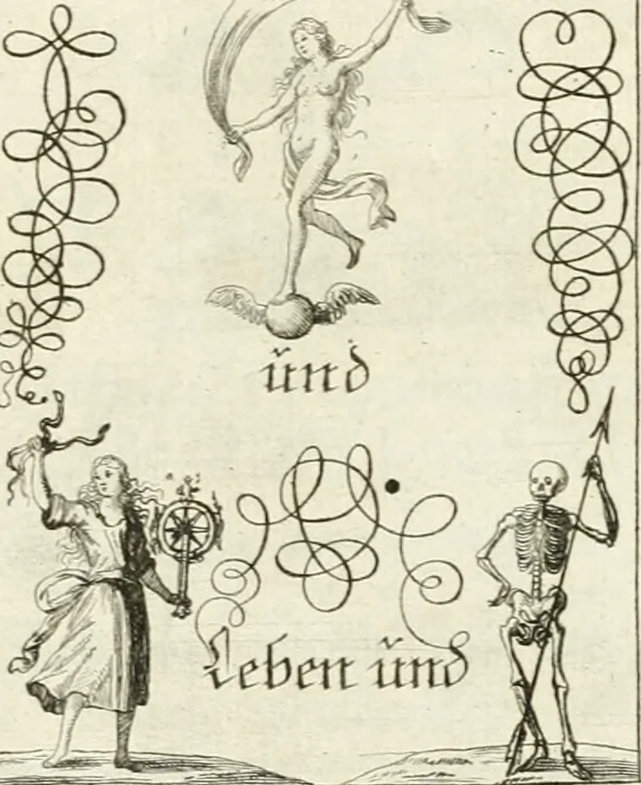 An illustration from Geistliche Herzens-Einbildungen inn zweihundert und fünfzig biblischen Figur-Sprüchen angedeutet : allen andächtige[n] Herze[n], u. der Tugent-Liebenden Jugent, zu einer Gottseligen Belustigung, auch denen Einfältigen, zu einer anmuthigen Vorstellung, unschweren Ergreiffung, und nuzlichen Fassung, auss allen canonischen Büchern der H. Schrifft ..., 1688, leaf 128
