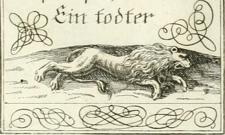 An illustration from Geistliche Herzens-Einbildungen inn zweihundert und fünfzig biblischen Figur-Sprüchen angedeutet : allen andächtige[n] Herze[n], u. der Tugent-Liebenden Jugent, zu einer Gottseligen Belustigung, auch denen Einfältigen, zu einer anmuthigen Vorstellung, unschweren Ergreiffung, und nuzlichen Fassung, auss allen canonischen Büchern der H. Schrifft ..., 1688, leaf 144