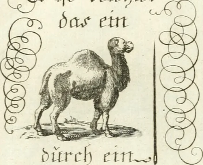 An illustration from Geistliche Herzens-Einbildungen inn zweihundert und fünfzig biblischen Figur-Sprüchen angedeutet : allen andächtige[n] Herze[n], u. der Tugent-Liebenden Jugent, zu einer Gottseligen Belustigung, auch denen Einfältigen, zu einer anmuthigen Vorstellung, unschweren Ergreiffung, und nuzlichen Fassung, auss allen canonischen Büchern der H. Schrifft ..., 1688, leaf 144