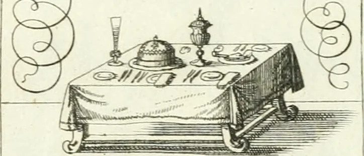 An illustration from Geistliche Herzens-Einbildungen inn zweihundert und fünfzig biblischen Figur-Sprüchen angedeutet : allen andächtige[n] Herze[n], u. der Tugent-Liebenden Jugent, zu einer Gottseligen Belustigung, auch denen Einfältigen, zu einer anmuthigen Vorstellung, unschweren Ergreiffung, und nuzlichen Fassung, auss allen canonischen Büchern der H. Schrifft ..., 1688, leaf 144
