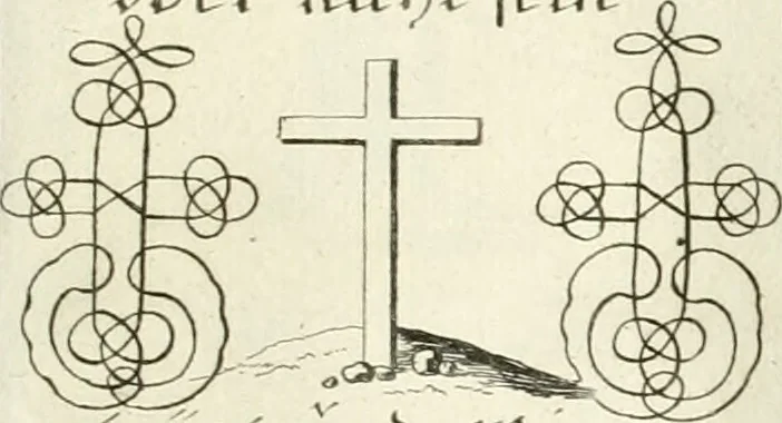 An illustration from Geistliche Herzens-Einbildungen inn zweihundert und fünfzig biblischen Figur-Sprüchen angedeutet : allen andächtige[n] Herze[n], u. der Tugent-Liebenden Jugent, zu einer Gottseligen Belustigung, auch denen Einfältigen, zu einer anmuthigen Vorstellung, unschweren Ergreiffung, und nuzlichen Fassung, auss allen canonischen Büchern der H. Schrifft ..., 1688, leaf 148