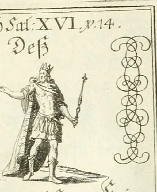 An illustration from Geistliche Herzens-Einbildungen inn zweihundert und fünfzig biblischen Figur-Sprüchen angedeutet : allen andächtige[n] Herze[n], u. der Tugent-Liebenden Jugent, zu einer Gottseligen Belustigung, auch denen Einfältigen, zu einer anmuthigen Vorstellung, unschweren Ergreiffung, und nuzlichen Fassung, auss allen canonischen Büchern der H. Schrifft ..., 1688, leaf 150