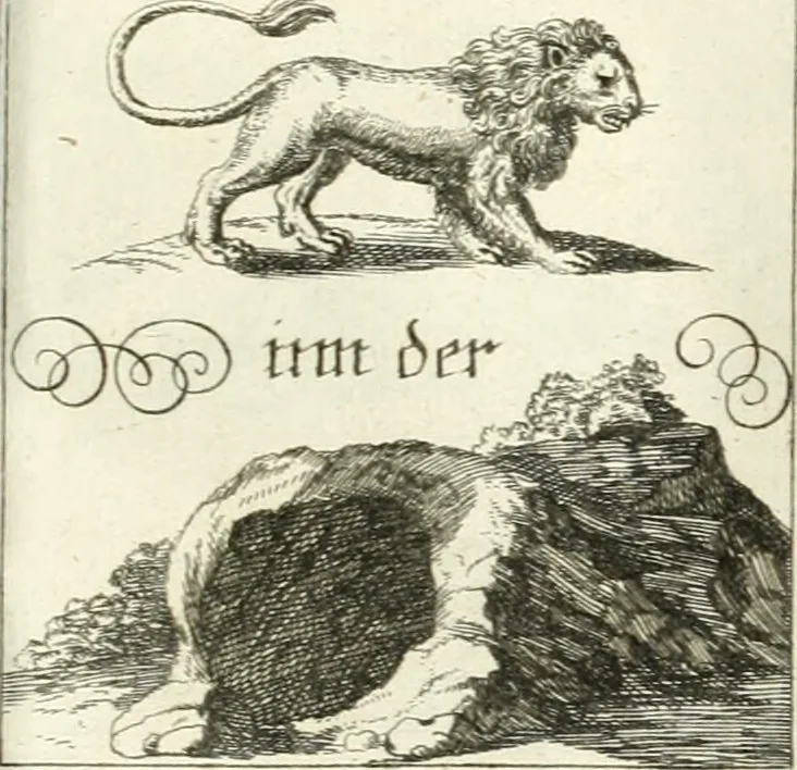 An illustration from Geistliche Herzens-Einbildungen inn zweihundert und fünfzig biblischen Figur-Sprüchen angedeutet : allen andächtige[n] Herze[n], u. der Tugent-Liebenden Jugent, zu einer Gottseligen Belustigung, auch denen Einfältigen, zu einer anmuthigen Vorstellung, unschweren Ergreiffung, und nuzlichen Fassung, auss allen canonischen Büchern der H. Schrifft ..., 1688, leaf 156