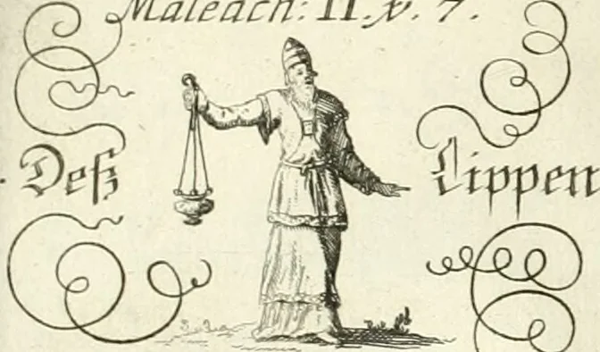 An illustration from Geistliche Herzens-Einbildungen inn zweihundert und fünfzig biblischen Figur-Sprüchen angedeutet : allen andächtige[n] Herze[n], u. der Tugent-Liebenden Jugent, zu einer Gottseligen Belustigung, auch denen Einfältigen, zu einer anmuthigen Vorstellung, unschweren Ergreiffung, und nuzlichen Fassung, auss allen canonischen Büchern der H. Schrifft ..., 1688, leaf 174