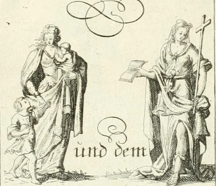 An illustration from Geistliche Herzens-Einbildungen inn zweihundert und fünfzig biblischen Figur-Sprüchen angedeutet : allen andächtige[n] Herze[n], u. der Tugent-Liebenden Jugent, zu einer Gottseligen Belustigung, auch denen Einfältigen, zu einer anmuthigen Vorstellung, unschweren Ergreiffung, und nuzlichen Fassung, auss allen canonischen Büchern der H. Schrifft ..., 1688, leaf 176