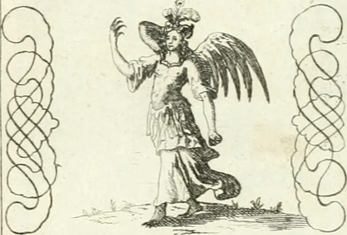 An illustration from Geistliche Herzens-Einbildungen inn zweihundert und fünfzig biblischen Figur-Sprüchen angedeutet : allen andächtige[n] Herze[n], u. der Tugent-Liebenden Jugent, zu einer Gottseligen Belustigung, auch denen Einfältigen, zu einer anmuthigen Vorstellung, unschweren Ergreiffung, und nuzlichen Fassung, auss allen canonischen Büchern der H. Schrifft ..., 1688, leaf 178