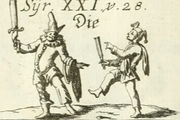 An illustration from Geistliche Herzens-Einbildungen inn zweihundert und fünfzig biblischen Figur-Sprüchen angedeutet : allen andächtige[n] Herze[n], u. der Tugent-Liebenden Jugent, zu einer Gottseligen Belustigung, auch denen Einfältigen, zu einer anmuthigen Vorstellung, unschweren Ergreiffung, und nuzlichen Fassung, auss allen canonischen Büchern der H. Schrifft ..., 1688, leaf 192