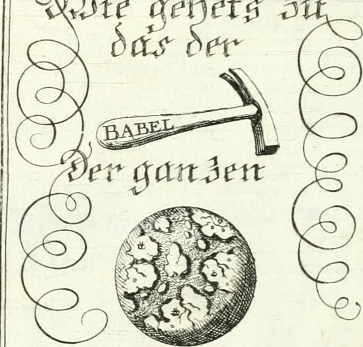 An illustration from Geistliche Herzens-Einbildungen inn zweihundert und fünfzig biblischen Figur-Sprüchen angedeutet : allen andächtige[n] Herze[n], u. der Tugent-Liebenden Jugent, zu einer Gottseligen Belustigung, auch denen Einfältigen, zu einer anmuthigen Vorstellung, unschweren Ergreiffung, und nuzlichen Fassung, auss allen canonischen Büchern der H. Schrifft ..., 1688, leaf 234