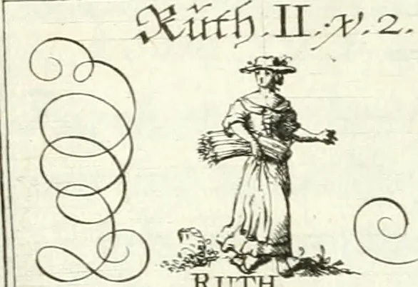 An illustration from Geistliche Herzens-Einbildungen inn zweihundert und fünfzig biblischen Figur-Sprüchen angedeutet : allen andächtige[n] Herze[n], u. der Tugent-Liebenden Jugent, zu einer Gottseligen Belustigung, auch denen Einfältigen, zu einer anmuthigen Vorstellung, unschweren Ergreiffung, und nuzlichen Fassung, auss allen canonischen Büchern der H. Schrifft ..., 1688, leaf 236