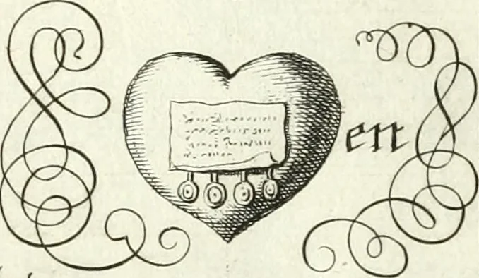 An illustration from Geistliche Herzens-Einbildungen inn zweihundert und fünfzig biblischen Figur-Sprüchen angedeutet : allen andächtige[n] Herze[n], u. der Tugent-Liebenden Jugent, zu einer Gottseligen Belustigung, auch denen Einfältigen, zu einer anmuthigen Vorstellung, unschweren Ergreiffung, und nuzlichen Fassung, auss allen canonischen Büchern der H. Schrifft ..., 1688, leaf 238