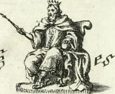 An illustration from Geistliche Herzens-Einbildungen inn zweihundert und fünfzig biblischen Figur-Sprüchen angedeutet : allen andächtige[n] Herze[n], u. der Tugent-Liebenden Jugent, zu einer Gottseligen Belustigung, auch denen Einfältigen, zu einer anmuthigen Vorstellung, unschweren Ergreiffung, und nuzlichen Fassung, auss allen canonischen Büchern der H. Schrifft ..., 1688, leaf 238