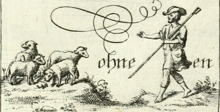 An illustration from Geistliche Herzens-Einbildungen inn zweihundert und fünfzig biblischen Figur-Sprüchen angedeutet : allen andächtige[n] Herze[n], u. der Tugent-Liebenden Jugent, zu einer Gottseligen Belustigung, auch denen Einfältigen, zu einer anmuthigen Vorstellung, unschweren Ergreiffung, und nuzlichen Fassung, auss allen canonischen Büchern der H. Schrifft ..., 1688, leaf 240