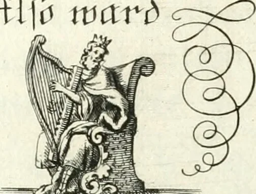 An illustration from Geistliche Herzens-Einbildungen inn zweihundert und fünfzig biblischen Figur-Sprüchen angedeutet : allen andächtige[n] Herze[n], u. der Tugent-Liebenden Jugent, zu einer Gottseligen Belustigung, auch denen Einfältigen, zu einer anmuthigen Vorstellung, unschweren Ergreiffung, und nuzlichen Fassung, auss allen canonischen Büchern der H. Schrifft ..., 1688, leaf 240