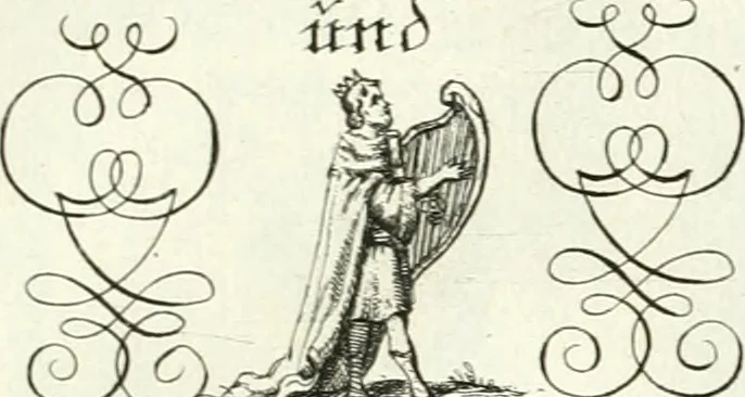 An illustration from Geistliche Herzens-Einbildungen inn zweihundert und fünfzig biblischen Figur-Sprüchen angedeutet : allen andächtige[n] Herze[n], u. der Tugent-Liebenden Jugent, zu einer Gottseligen Belustigung, auch denen Einfältigen, zu einer anmuthigen Vorstellung, unschweren Ergreiffung, und nuzlichen Fassung, auss allen canonischen Büchern der H. Schrifft ..., 1688, leaf 242