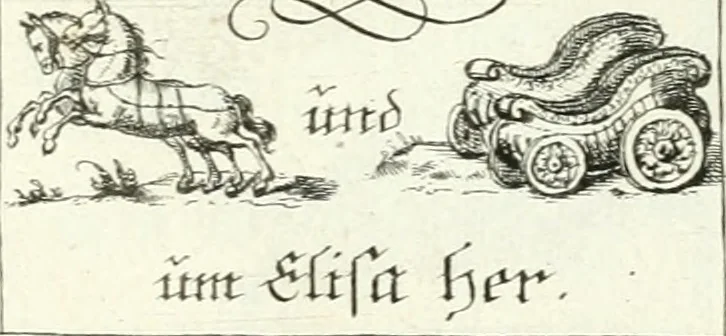 An illustration from Geistliche Herzens-Einbildungen inn zweihundert und fünfzig biblischen Figur-Sprüchen angedeutet : allen andächtige[n] Herze[n], u. der Tugent-Liebenden Jugent, zu einer Gottseligen Belustigung, auch denen Einfältigen, zu einer anmuthigen Vorstellung, unschweren Ergreiffung, und nuzlichen Fassung, auss allen canonischen Büchern der H. Schrifft ..., 1688, leaf 244
