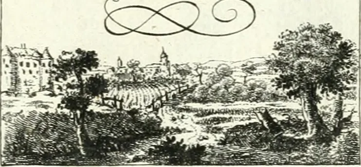An illustration from Geistliche Herzens-Einbildungen inn zweihundert und fünfzig biblischen Figur-Sprüchen angedeutet : allen andächtige[n] Herze[n], u. der Tugent-Liebenden Jugent, zu einer Gottseligen Belustigung, auch denen Einfältigen, zu einer anmuthigen Vorstellung, unschweren Ergreiffung, und nuzlichen Fassung, auss allen canonischen Büchern der H. Schrifft ..., 1688, leaf 258