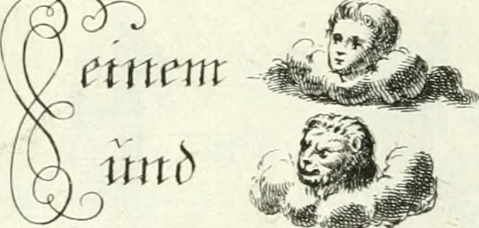 An illustration from Geistliche Herzens-Einbildungen inn zweihundert und fünfzig biblischen Figur-Sprüchen angedeutet : allen andächtige[n] Herze[n], u. der Tugent-Liebenden Jugent, zu einer Gottseligen Belustigung, auch denen Einfältigen, zu einer anmuthigen Vorstellung, unschweren Ergreiffung, und nuzlichen Fassung, auss allen canonischen Büchern der H. Schrifft ..., 1688, leaf 272