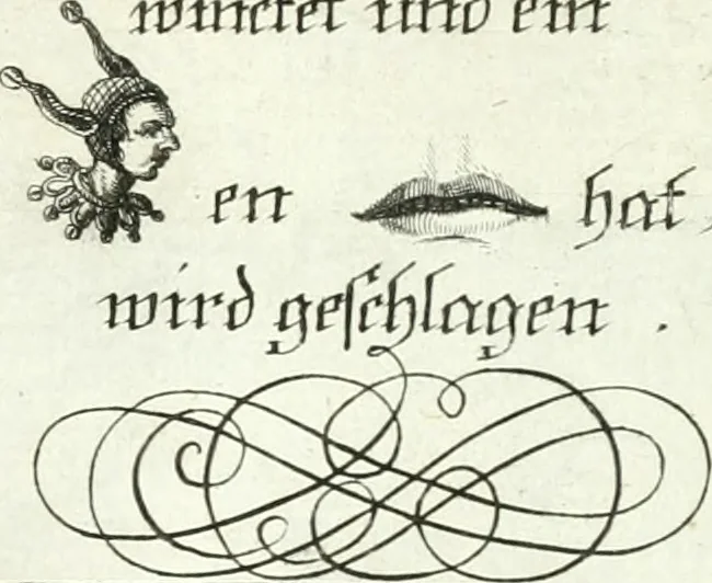 An illustration from Geistliche Herzens-Einbildungen inn zweihundert und fünfzig biblischen Figur-Sprüchen angedeutet : allen andächtige[n] Herze[n], u. der Tugent-Liebenden Jugent, zu einer Gottseligen Belustigung, auch denen Einfältigen, zu einer anmuthigen Vorstellung, unschweren Ergreiffung, und nuzlichen Fassung, auss allen canonischen Büchern der H. Schrifft ..., 1688, leaf 276