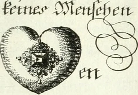 An illustration from Geistliche Herzens-Einbildungen inn zweihundert und fünfzig biblischen Figur-Sprüchen angedeutet : allen andächtige[n] Herze[n], u. der Tugent-Liebenden Jugent, zu einer Gottseligen Belustigung, auch denen Einfältigen, zu einer anmuthigen Vorstellung, unschweren Ergreiffung, und nuzlichen Fassung, auss allen canonischen Büchern der H. Schrifft ..., 1688, leaf 290