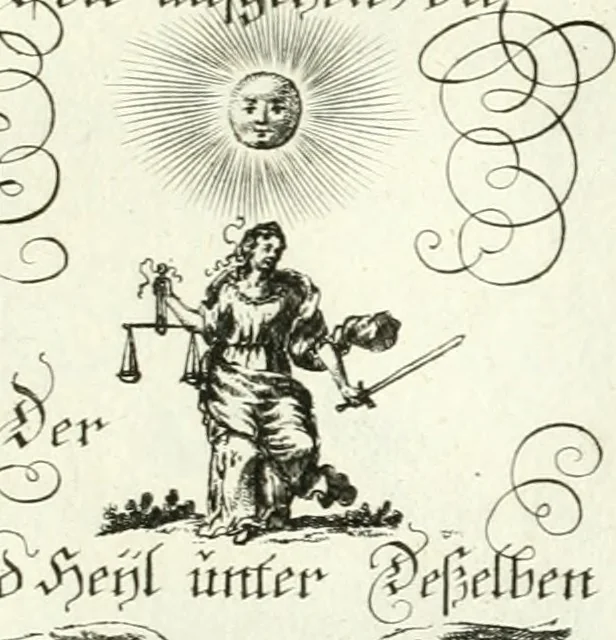 An illustration from Geistliche Herzens-Einbildungen inn zweihundert und fünfzig biblischen Figur-Sprüchen angedeutet : allen andächtige[n] Herze[n], u. der Tugent-Liebenden Jugent, zu einer Gottseligen Belustigung, auch denen Einfältigen, zu einer anmuthigen Vorstellung, unschweren Ergreiffung, und nuzlichen Fassung, auss allen canonischen Büchern der H. Schrifft ..., 1688, leaf 298