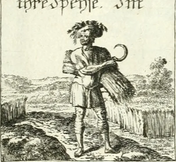 An illustration from Geistliche Herzens-Einbildungen inn zweihundert und fünfzig biblischen Figur-Sprüchen angedeutet : allen andächtige[n] Herze[n], u. der Tugent-Liebenden Jugent, zu einer Gottseligen Belustigung, auch denen Einfältigen, zu einer anmuthigen Vorstellung, unschweren Ergreiffung, und nuzlichen Fassung, auss allen canonischen Büchern der H. Schrifft ..., 1688, leaf 306