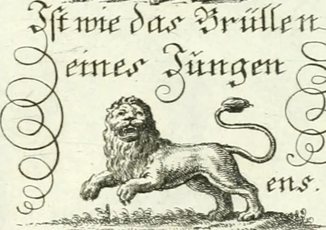 An illustration from Geistliche Herzens-Einbildungen inn zweihundert und fünfzig biblischen Figur-Sprüchen angedeutet : allen andächtige[n] Herze[n], u. der Tugent-Liebenden Jugent, zu einer Gottseligen Belustigung, auch denen Einfältigen, zu einer anmuthigen Vorstellung, unschweren Ergreiffung, und nuzlichen Fassung, auss allen canonischen Büchern der H. Schrifft ..., 1688, leaf 318