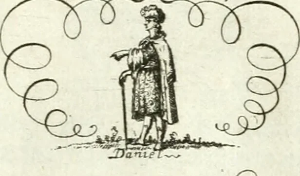 An illustration from Geistliche Herzens-Einbildungen inn zweihundert und fünfzig biblischen Figur-Sprüchen angedeutet : allen andächtige[n] Herze[n], u. der Tugent-Liebenden Jugent, zu einer Gottseligen Belustigung, auch denen Einfältigen, zu einer anmuthigen Vorstellung, unschweren Ergreiffung, und nuzlichen Fassung, auss allen canonischen Büchern der H. Schrifft ..., 1688, leaf 320