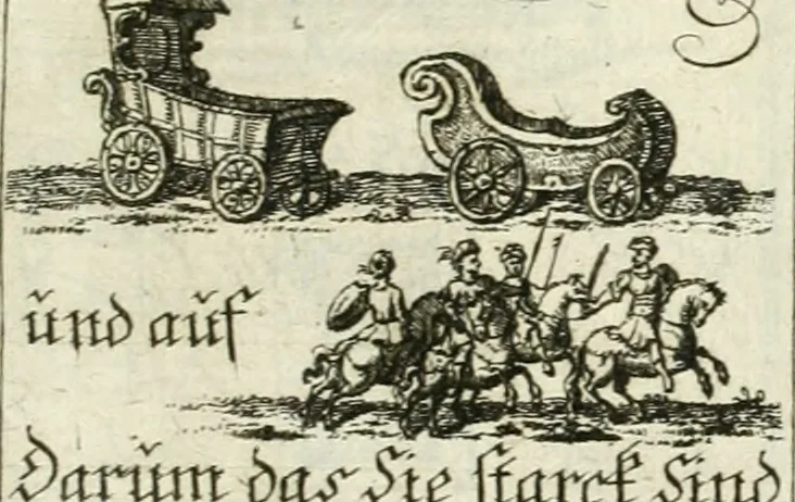 An illustration from Geistliche Herzens-Einbildungen inn zweihundert und fünfzig biblischen Figur-Sprüchen angedeutet : allen andächtige[n] Herze[n], u. der Tugent-Liebenden Jugent, zu einer Gottseligen Belustigung, auch denen Einfältigen, zu einer anmuthigen Vorstellung, unschweren Ergreiffung, und nuzlichen Fassung, auss allen canonischen Büchern der H. Schrifft ..., 1688, leaf 326