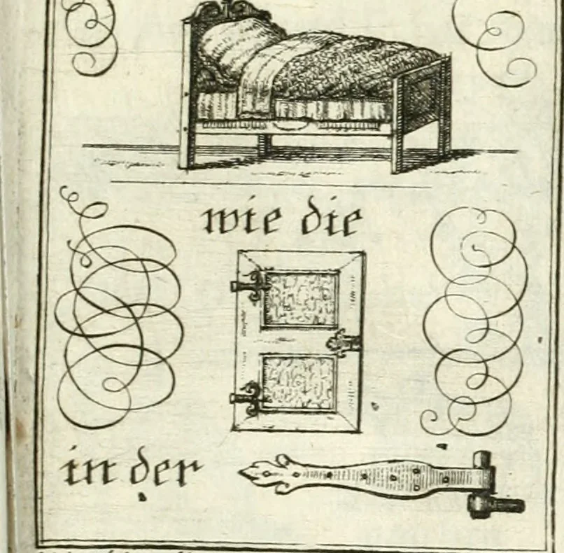 An illustration from Geistliche Herzens-Einbildungen inn zweihundert und fünfzig biblischen Figur-Sprüchen angedeutet : allen andächtige[n] Herze[n], u. der Tugent-Liebenden Jugent, zu einer Gottseligen Belustigung, auch denen Einfältigen, zu einer anmuthigen Vorstellung, unschweren Ergreiffung, und nuzlichen Fassung, auss allen canonischen Büchern der H. Schrifft ..., 1688, leaf 328