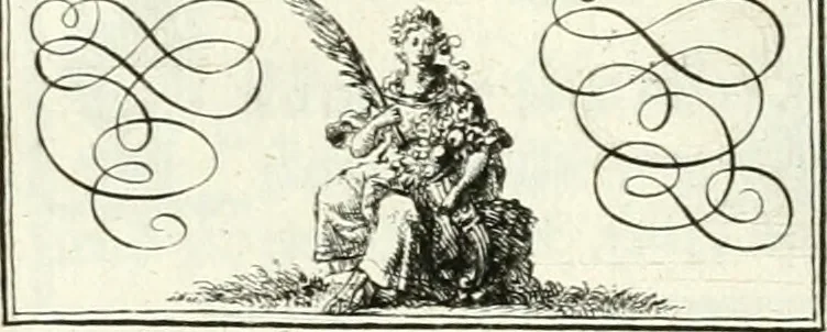 An illustration from Geistliche Herzens-Einbildungen inn zweihundert und fünfzig biblischen Figur-Sprüchen angedeutet : allen andächtige[n] Herze[n], u. der Tugent-Liebenden Jugent, zu einer Gottseligen Belustigung, auch denen Einfältigen, zu einer anmuthigen Vorstellung, unschweren Ergreiffung, und nuzlichen Fassung, auss allen canonischen Büchern der H. Schrifft ..., 1688, leaf 332