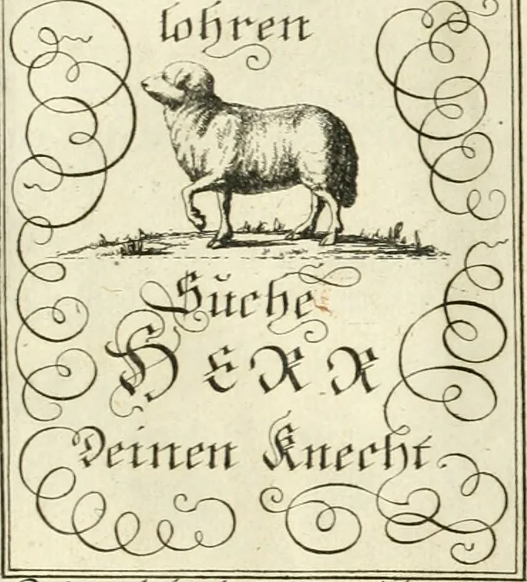 An illustration from Geistliche Herzens-Einbildungen inn zweihundert und fünfzig biblischen Figur-Sprüchen angedeutet : allen andächtige[n] Herze[n], u. der Tugent-Liebenden Jugent, zu einer Gottseligen Belustigung, auch denen Einfältigen, zu einer anmuthigen Vorstellung, unschweren Ergreiffung, und nuzlichen Fassung, auss allen canonischen Büchern der H. Schrifft ..., 1688, leaf 34