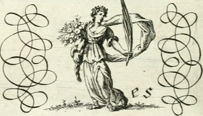 An illustration from Geistliche Herzens-Einbildungen inn zweihundert und fünfzig biblischen Figur-Sprüchen angedeutet : allen andächtige[n] Herze[n], u. der Tugent-Liebenden Jugent, zu einer Gottseligen Belustigung, auch denen Einfältigen, zu einer anmuthigen Vorstellung, unschweren Ergreiffung, und nuzlichen Fassung, auss allen canonischen Büchern der H. Schrifft ..., 1688, leaf 352