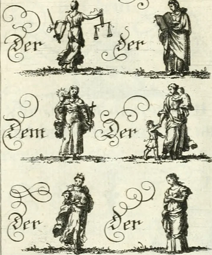 An illustration from Geistliche Herzens-Einbildungen inn zweihundert und fünfzig biblischen Figur-Sprüchen angedeutet : allen andächtige[n] Herze[n], u. der Tugent-Liebenden Jugent, zu einer Gottseligen Belustigung, auch denen Einfältigen, zu einer anmuthigen Vorstellung, unschweren Ergreiffung, und nuzlichen Fassung, auss allen canonischen Büchern der H. Schrifft ..., 1688, leaf 362