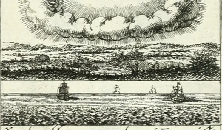 An illustration from Geistliche Herzens-Einbildungen inn zweihundert und fünfzig biblischen Figur-Sprüchen angedeutet : allen andächtige[n] Herze[n], u. der Tugent-Liebenden Jugent, zu einer Gottseligen Belustigung, auch denen Einfältigen, zu einer anmuthigen Vorstellung, unschweren Ergreiffung, und nuzlichen Fassung, auss allen canonischen Büchern der H. Schrifft ..., 1688, leaf 362