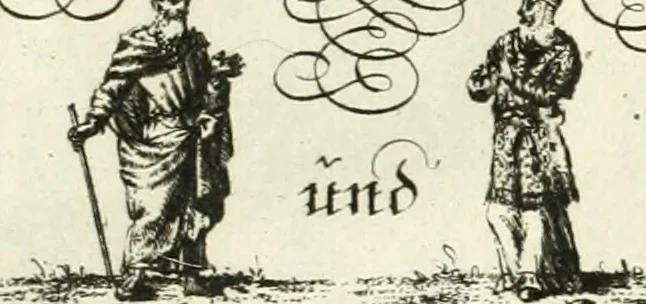 An illustration from Geistliche Herzens-Einbildungen inn zweihundert und fünfzig biblischen Figur-Sprüchen angedeutet : allen andächtige[n] Herze[n], u. der Tugent-Liebenden Jugent, zu einer Gottseligen Belustigung, auch denen Einfältigen, zu einer anmuthigen Vorstellung, unschweren Ergreiffung, und nuzlichen Fassung, auss allen canonischen Büchern der H. Schrifft ..., 1688, leaf 366