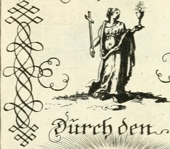 An illustration from Geistliche Herzens-Einbildungen inn zweihundert und fünfzig biblischen Figur-Sprüchen angedeutet : allen andächtige[n] Herze[n], u. der Tugent-Liebenden Jugent, zu einer Gottseligen Belustigung, auch denen Einfältigen, zu einer anmuthigen Vorstellung, unschweren Ergreiffung, und nuzlichen Fassung, auss allen canonischen Büchern der H. Schrifft ..., 1688, leaf 384