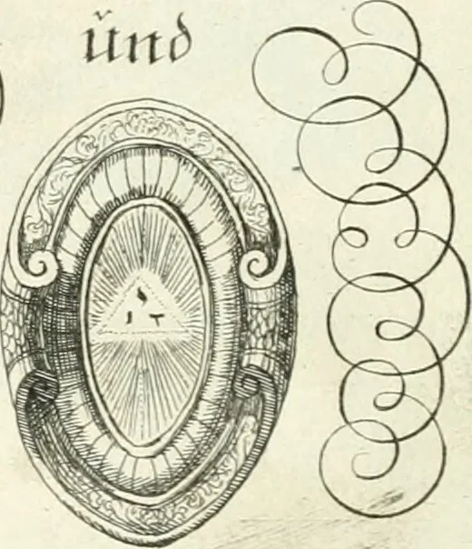 An illustration from Geistliche Herzens-Einbildungen inn zweihundert und fünfzig biblischen Figur-Sprüchen angedeutet : allen andächtige[n] Herze[n], u. der Tugent-Liebenden Jugent, zu einer Gottseligen Belustigung, auch denen Einfältigen, zu einer anmuthigen Vorstellung, unschweren Ergreiffung, und nuzlichen Fassung, auss allen canonischen Büchern der H. Schrifft ..., 1688, leaf 60