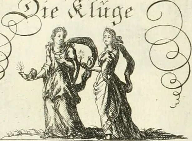 An illustration from Geistliche Herzens-Einbildungen inn zweihundert und fünfzig biblischen Figur-Sprüchen angedeutet : allen andächtige[n] Herze[n], u. der Tugent-Liebenden Jugent, zu einer Gottseligen Belustigung, auch denen Einfältigen, zu einer anmuthigen Vorstellung, unschweren Ergreiffung, und nuzlichen Fassung, auss allen canonischen Büchern der H. Schrifft ..., 1688, leaf 72