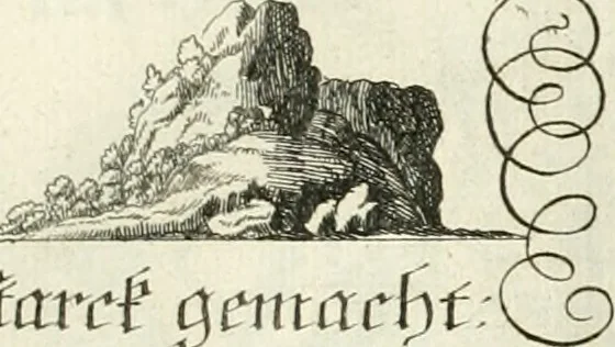 An illustration from Geistliche Herzens-Einbildungen inn zweihundert und fünfzig biblischen Figur-Sprüchen angedeutet : allen andächtige[n] Herze[n], u. der Tugent-Liebenden Jugent, zu einer Gottseligen Belustigung, auch denen Einfältigen, zu einer anmuthigen Vorstellung, unschweren Ergreiffung, und nuzlichen Fassung, auss allen canonischen Büchern der H. Schrifft ..., 1688, leaf 78