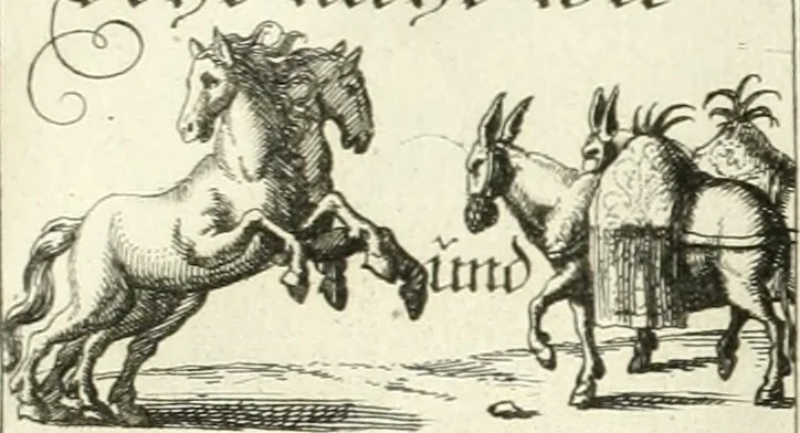 An illustration from Geistliche Herzens-Einbildungen inn zweihundert und fünfzig biblischen Figur-Sprüchen angedeutet : allen andächtige[n] Herze[n], u. der Tugent-Liebenden Jugent, zu einer Gottseligen Belustigung, auch denen Einfältigen, zu einer anmuthigen Vorstellung, unschweren Ergreiffung, und nuzlichen Fassung, auss allen canonischen Büchern der H. Schrifft ..., 1688, leaf 82