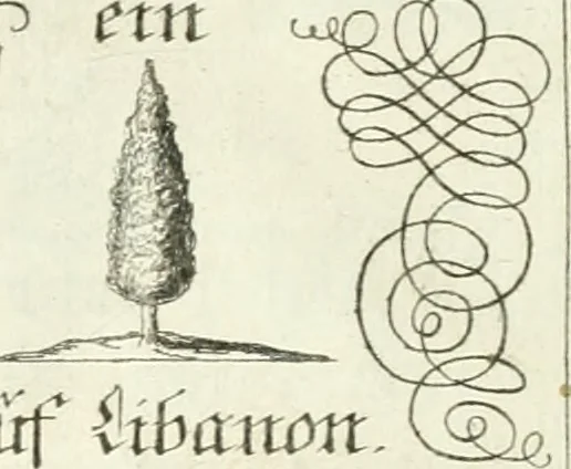 An illustration from Geistliche Herzens-Einbildungen inn zweihundert und fünfzig biblischen Figur-Sprüchen angedeutet : allen andächtige[n] Herze[n], u. der Tugent-Liebenden Jugent, zu einer Gottseligen Belustigung, auch denen Einfältigen, zu einer anmuthigen Vorstellung, unschweren Ergreiffung, und nuzlichen Fassung, auss allen canonischen Büchern der H. Schrifft ..., 1688, leaf 86